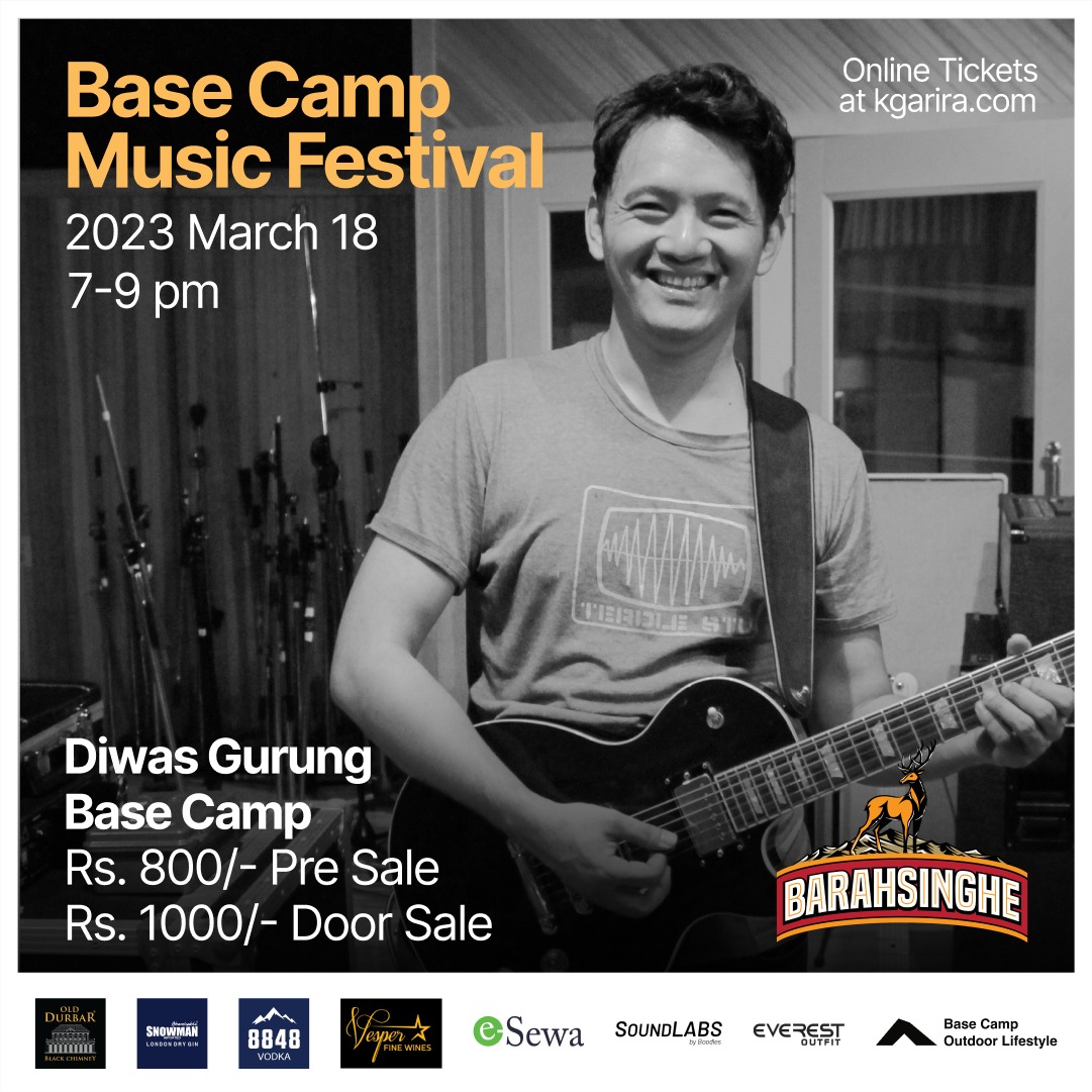 KGariraBasecamp Music Festival Diwas Gurung
